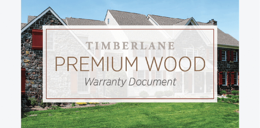 Premium Wood shutter warranty information